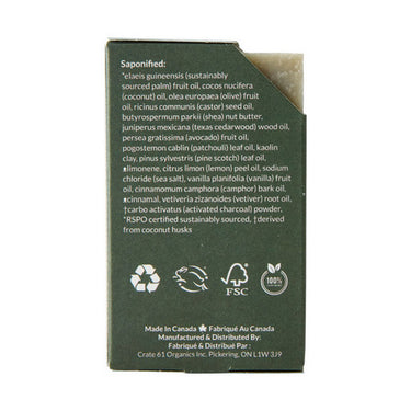 Crate 61, Cedarwood And Pine Bar Soap, 110 Grams (8 Count)