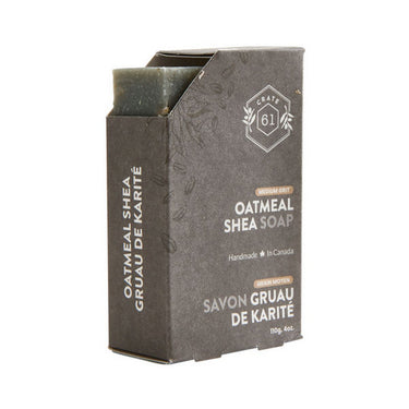Crate 61, Oatmeal Shea Bar Soap, 110 Grams (8 Count)