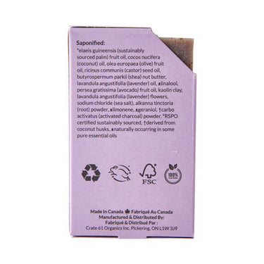 Crate 61, Lavender Bar Soap, 110 Grams (8 Count)