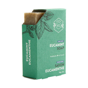 Crate 61, Eucamint Bar Soap, 110 Grams (8 Count)