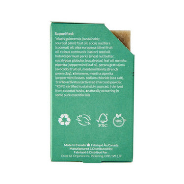 Crate 61, Eucamint Bar Soap, 110 Grams (8 Count)