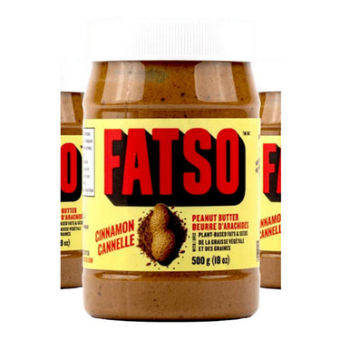 Fatso, Cinnamon Peanut Butter, 500 Grams