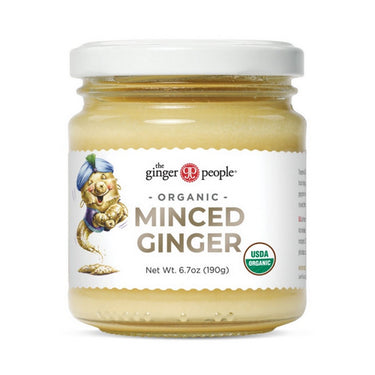 Ginger People, Organic Minced Ginger, 190 Grams (12 Count)