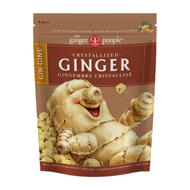 Ginger People, Gin Gins Crystallized Ginger Candy, 100 Grams (12 Count)