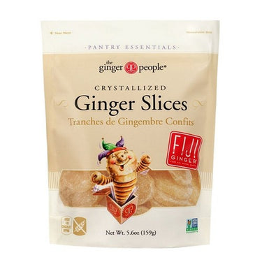 Ginger People, Crystallized Ginger Slices, 159 Grams (12 Count)