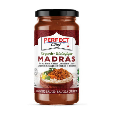 Perfect Chef, Madras Cooking Sauce Hot, 490 Ml (12 Count)
