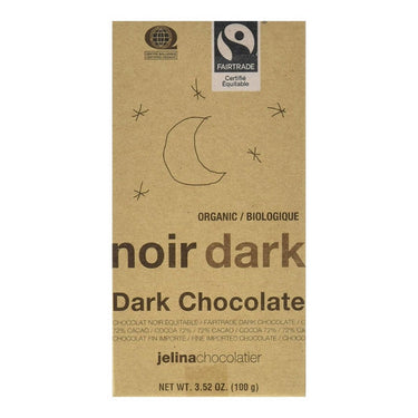 Galerie, Fair Trade 72% Dark Chocolate Bar, 100 Grams (8 Count)