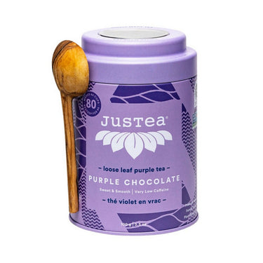 JusTea, Purple Tea Purple Chocolate, 100 Grams (6 Count)