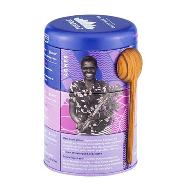 JusTea, Loose Leaf Purple Tea Trio Tins, 102 Grams (6 Count)