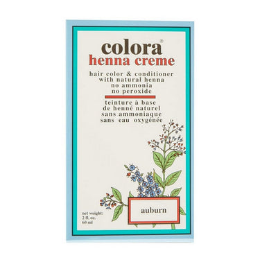 Colora Henna, Creme Hair Color Auburn, 60 Ml