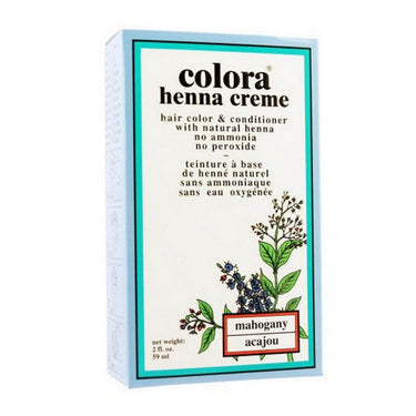 Colora Henna, Creme Hair Color Mahogany, 59 Ml
