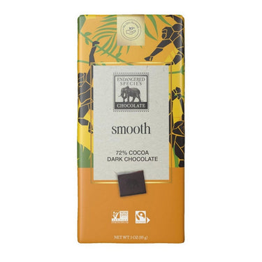 Endangered Species, Natural Dark Chocolate, 85 Grams (12 Count)