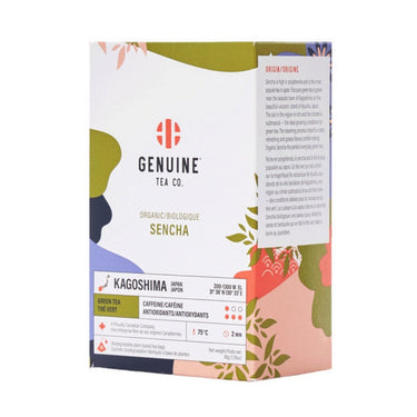 Organic Sencha Green Tea 15 Bags (Pack of 8) by Genuine Tea Co.