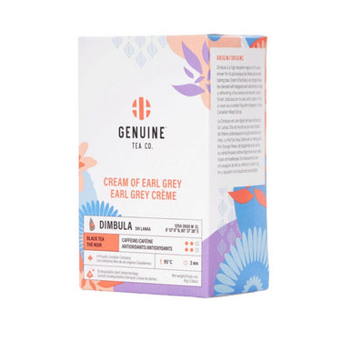 Cream Of Earl Grey Black Tea 15 Bags (Pack of 8) by Genuine Tea Co.