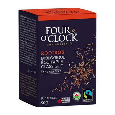 Four O'Clock Tea, Rooibos Tea, 16 Bags (Pack of 6)