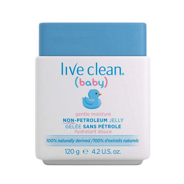 Live Clean, Baby Gentle Moisture Non Petroleum Jelly, 120 Grams