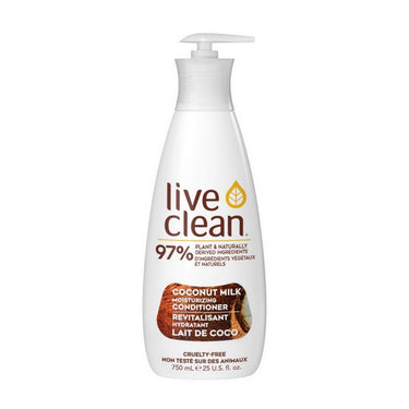 Live Clean, Coconut Milk Conditioner, 750 Ml