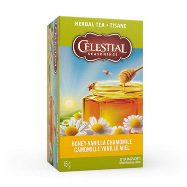 Celestial Seasonings, Honey Vanilla Chamomile, 20 Bags (6 Count )
