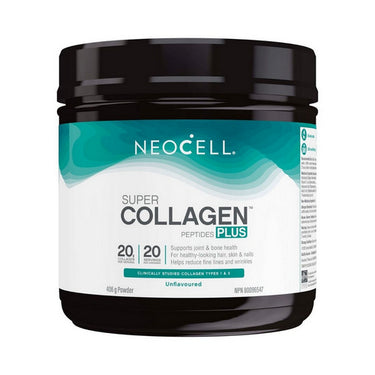 Super Collagen Peptides Plus 406 Grams by Neocell Laboratories