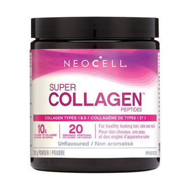 Super Collagen Peptides Powder Unfl 200 Grams by Neocell Laboratories