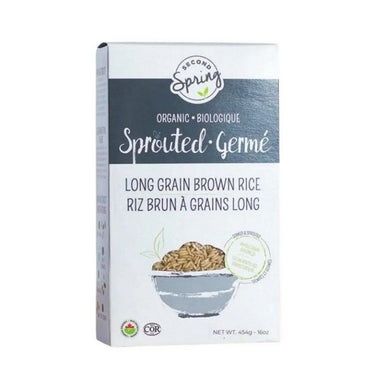Second Spring Foods, Sprouted Long Grain Brown Rice, 454 Grams (6 Count)