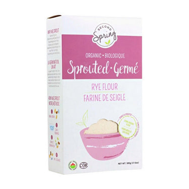 Sprouted Rye Flour 500 Grams (6 Count) by Second Spring Foods
