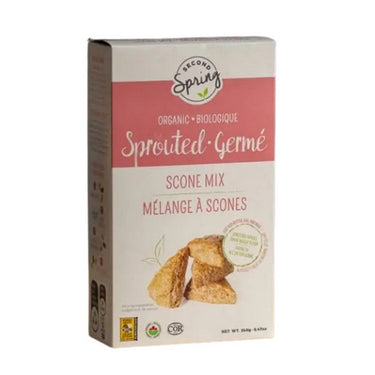 Second Spring Foods, Sprouted Whole Grain Scone Mix, 240 Grams (6 Count)