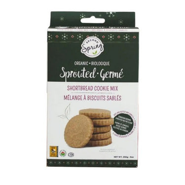 Second Spring Foods, Sprouted Shortbread Cookie Mix, 256 Grams (6 Count)