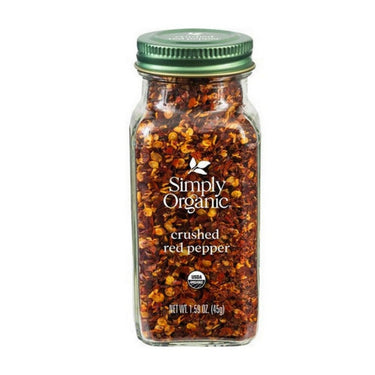 Simply Organic, Red Pepper Crushed, 45 Grams (6 Count)