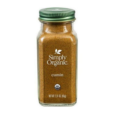 Simply Organic, Cumin Seed Ground, 65 Grams (6 Count)