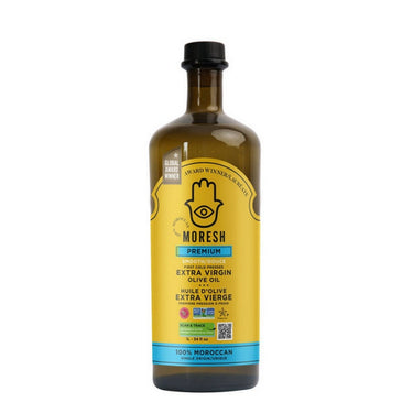 Extra Virgin Olive Oil 1 Liter (6 Count) by Moresh