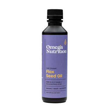 Organic Flax Seed Oil 237 Ml by Omega Nutrition