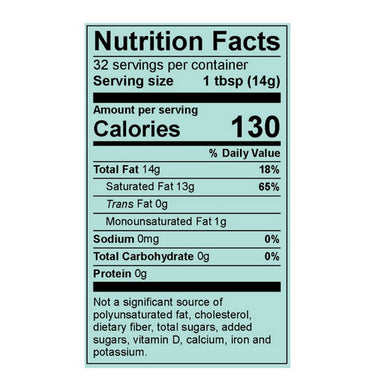 Omega Nutrition, Organic Virgin Coconut Oil, 454 Grams