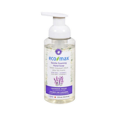 Gentle Foaming Hand Soap Lavender 310 Ml (6 Count) by Eco Max