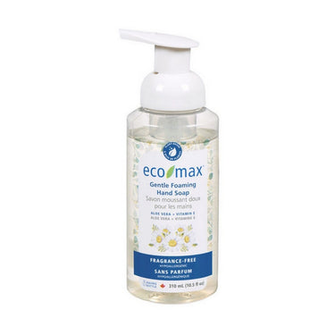 Eco Max, Gentle Foaming Hand Soap Fragrance Free, 310 Ml (6 Count)