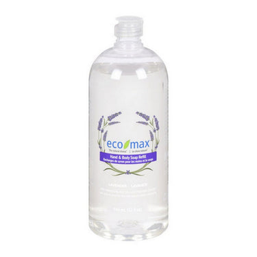 Hand Ans Body Soap Refill Lavender 946 Ml (6 Count) by Eco Max
