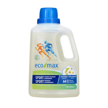 Hypoallergenic Sport Laundry Detergent 1.89 Liters (4 Count) by Eco Max