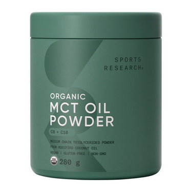 Sports Research, Organic MCT Powder, 280 Grams