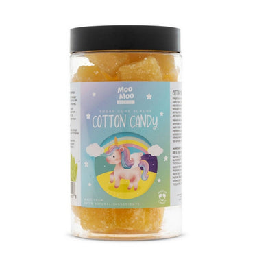 Moo Moo Bath Co, Cotton Candy Sugar Cube Scrubs, 250 Grams