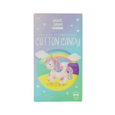 Moo Moo Bath Co, Shower Steamer Duo Cotton Candy, 120 Grams