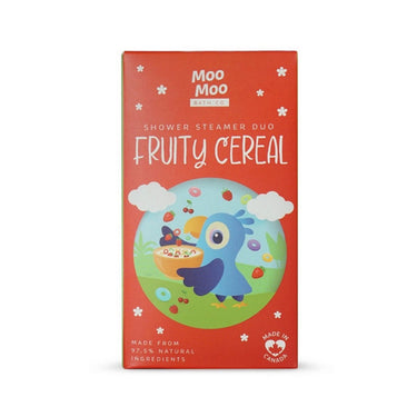 Moo Moo Bath Co, Shower Steamer Duo Fruity Cereal, 120 Grams
