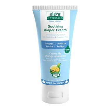 Aleva Naturals, Soothing Diaper Cream Travel Size, 50 Ml