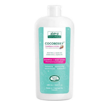 Aleva Naturals, Cocoberry Toddler And Kids Shampoo And Body Wash, 480 Ml