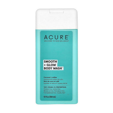 Acure, Smooth And Glow Body Wash, 354 Ml