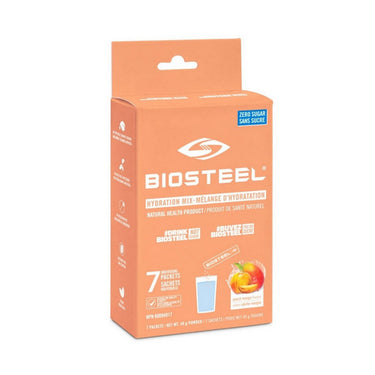 Biosteel, Hydration Mix Peach Mango, 7 Count (6 Pack)