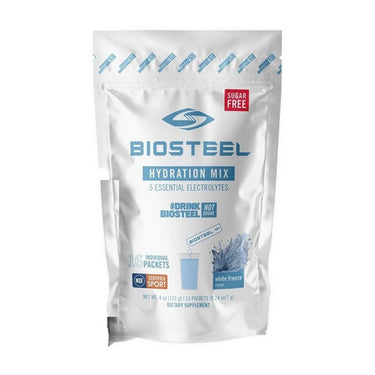 Biosteel, Hydration Mix White Freeze, 16 Count (6 Pack)