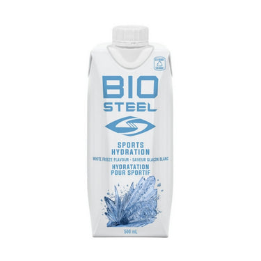 Biosteel, Sports Drink White Freeze, 500 Ml (12 Count)