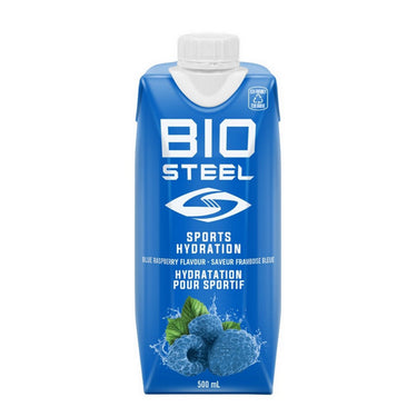 Biosteel, Sports Drink Blue Raspberry, 500 Ml (12 Count)