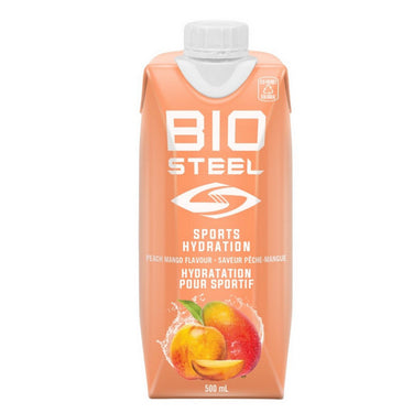 Biosteel, Sports Drink Peach Mango, 500 Ml (12 Count)