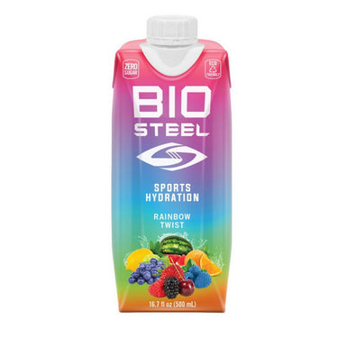 Biosteel, Sports Drink Rainbow Twist, 500 Ml (12 Count)